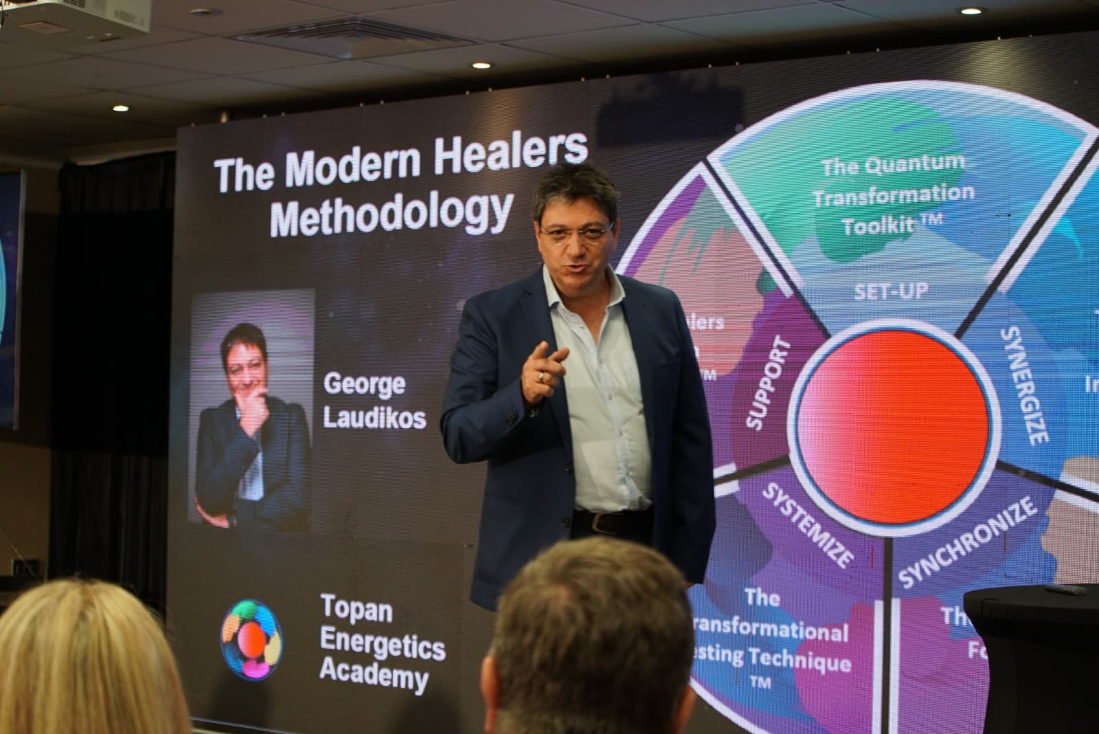 George Laudikos introducing TOPAN Energetics